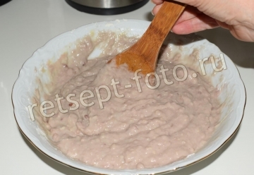 Кекс с глазурью из халвы и сгущенки