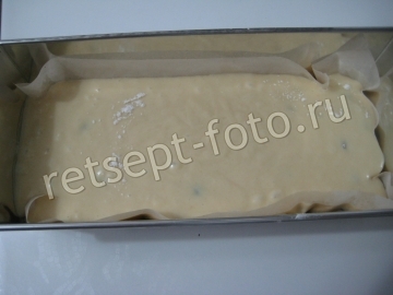 Кекс с изюмом на молоке и растительном масле