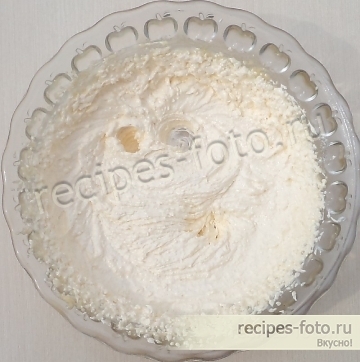 Кекс с клубникой