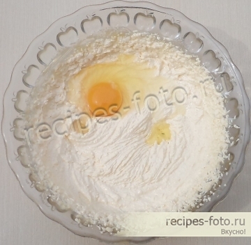 Кекс с клубникой
