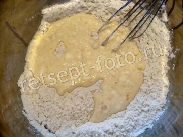 Кексы на молоке с начинкой