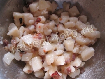 Кексы с картошкой и сельдереем