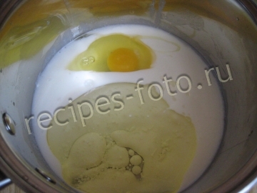 Кексы на кефире с начинкой из варенья