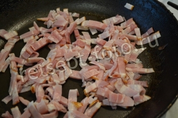 Киш Лорен с беконом
