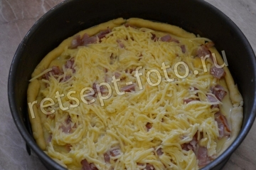 Киш Лорен с беконом