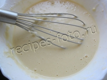 Клафути со сливами