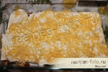 Классическая лазанья с фаршем и соусом Бешамель