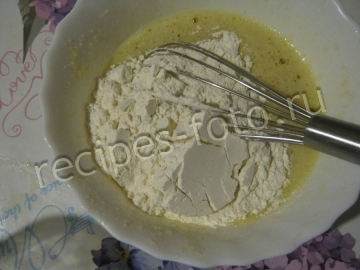 Классический клафути с вишней