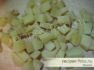 Винегрет с яйцами и солеными огурцами