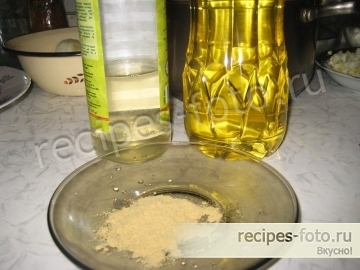 Винегрет с яйцами и солеными огурцами