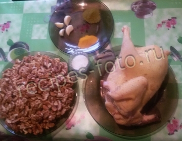 Классический сациви из курицы по-грузински