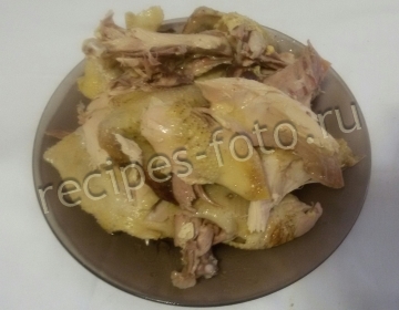 Классический сациви из курицы по-грузински