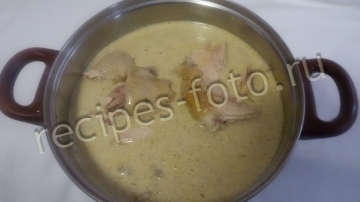 Классический сациви из курицы по-грузински