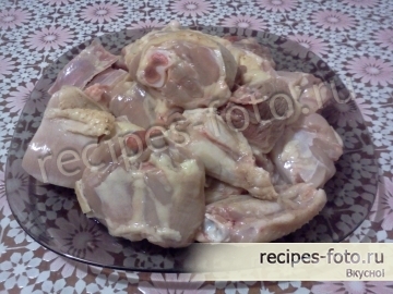 Классическй холодец из курицы и говядины без желатина