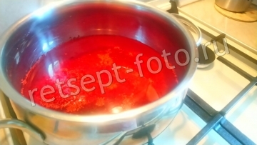 Клюквенный морс