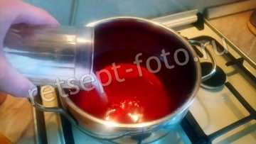 Клюквенный морс