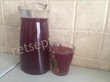 Компот из замороженных ягод в мультиварке
