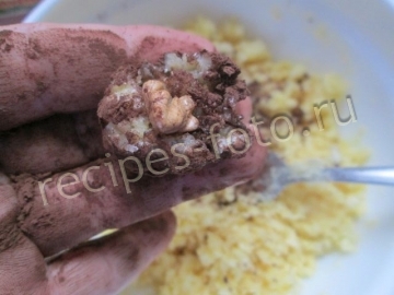 Конфеты из кукурузных палочек со сгущенкой