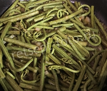 Корейская закуска из папоротника