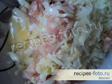 Куриные рубленые котлеты