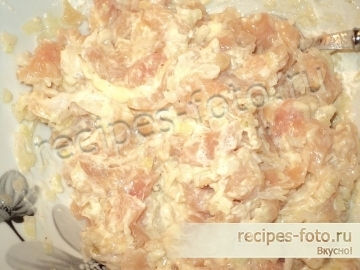 Куриные рубленые котлеты