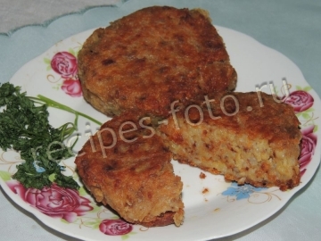 Котлеты из гречки без мяса