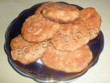 Котлеты из индейки и курицы