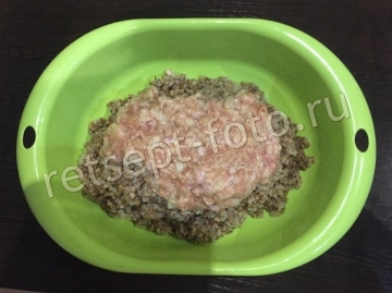 Котлеты из индейки с гречкой для детей 2 года