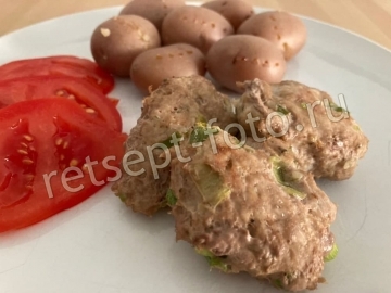 Котлеты из индейки в духовке