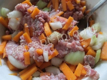 Котлеты с тыквой и мясом