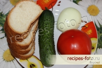 Вкусные бутерброды с маслом на скорую руку