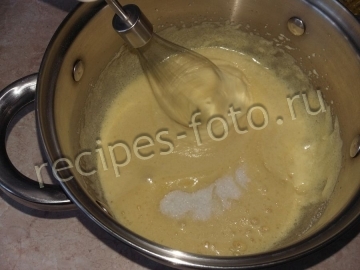 Крем «Пломбир» для торта (заварной)