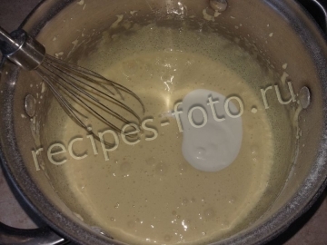 Крем «Пломбир» для торта (заварной)