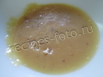 Крем из сгущенки с творогом и печеньем