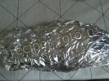 Кролик с картошкой в фольге