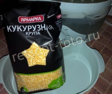 Кукурузная каша в пароварке для детей от 1 года