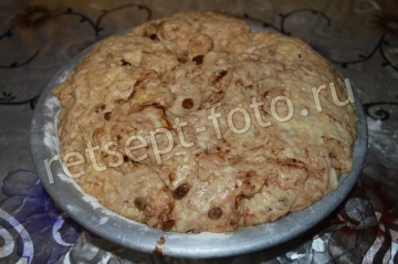 Кулич с шоколадом и с цедрой апельсина
