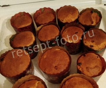 Куличи без замеса