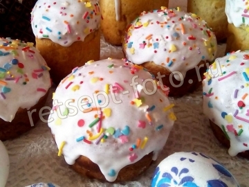 Куличи на кефире и дрожжах