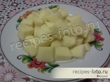 Куриный суп с капустой и пшеном