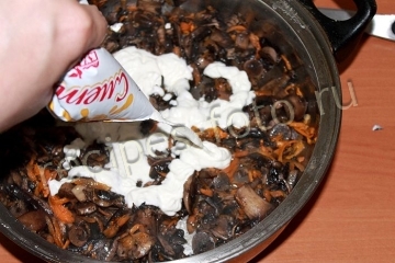 Куриное филе фаршированное грибами и сыром в духовке