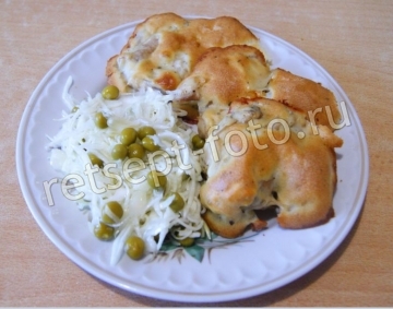 Куриное филе в кляре в духовке