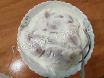 Куриное филе запеченное в йогурте с сыром