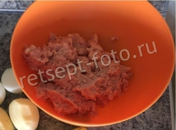 Куриные котлеты с кабачком и картошкой для детей до 1 года
