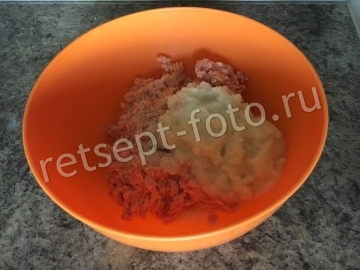 Куриные котлеты с кабачком и картошкой для детей до 1 года