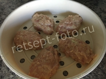 Куриные котлеты с кабачком и картошкой для детей до 1 года