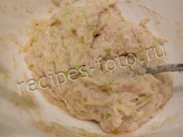 Куриные котлеты с кабачком в духовке для детей 1 год