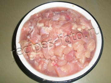 Куриные ножки фаршированные апельсином и свининой