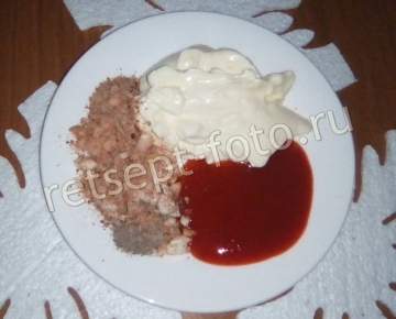 Куриные ножки с яблоками в духовке