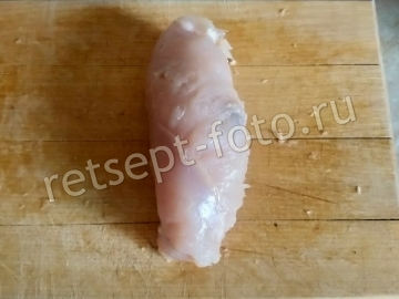 Куриные рулетики с грибами и сыром в сливках в духовке
